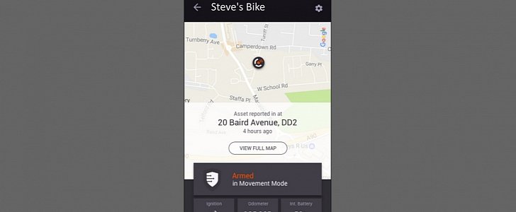 BikeTrac app