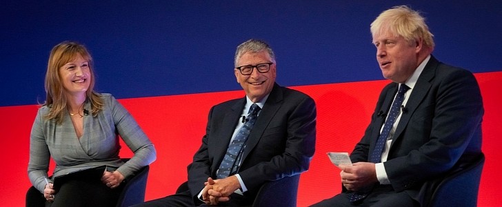 Bill Gates and Boris Johnson announce partnership to promote clean energy