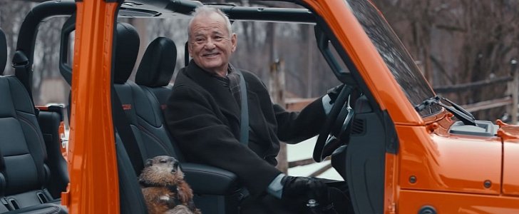Bill Murray brings back Groundhog day in 2020 Jeep Gladiator Super Bowl LIV ad