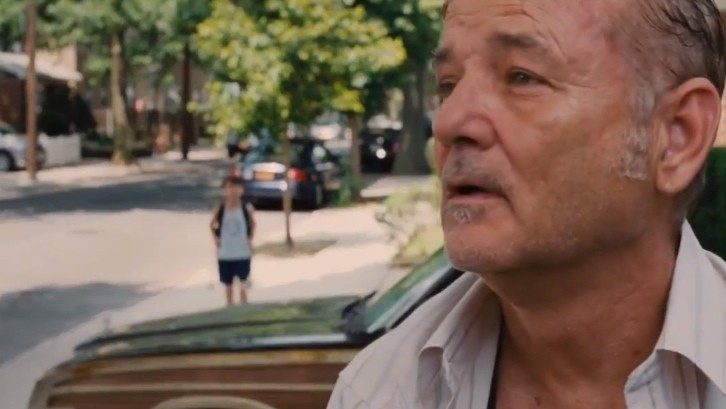 Bill Murray in his St. Vincent movie