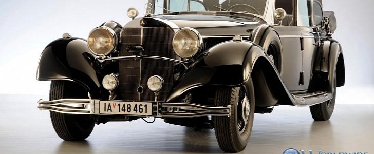 Hitler's 1939 Mercedes-Benz 770K Grosser Offener Tourenwagen was offered for sale in 2017, failed to meet reserve