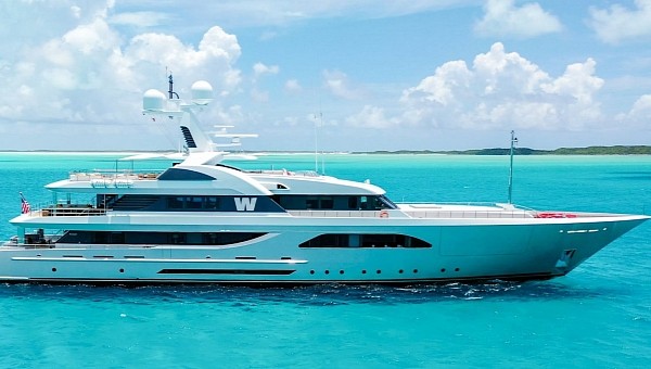 The W superyacht is a decade-old, but still one of the most elegant vessels around