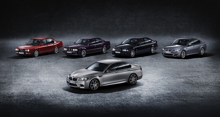 BMW M5 line up