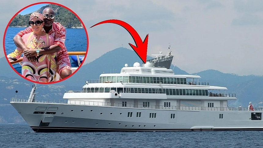 Kris Jenner always vacations on billionaire friends' megayachts. This summer, it's David Geffen's Rising Sun