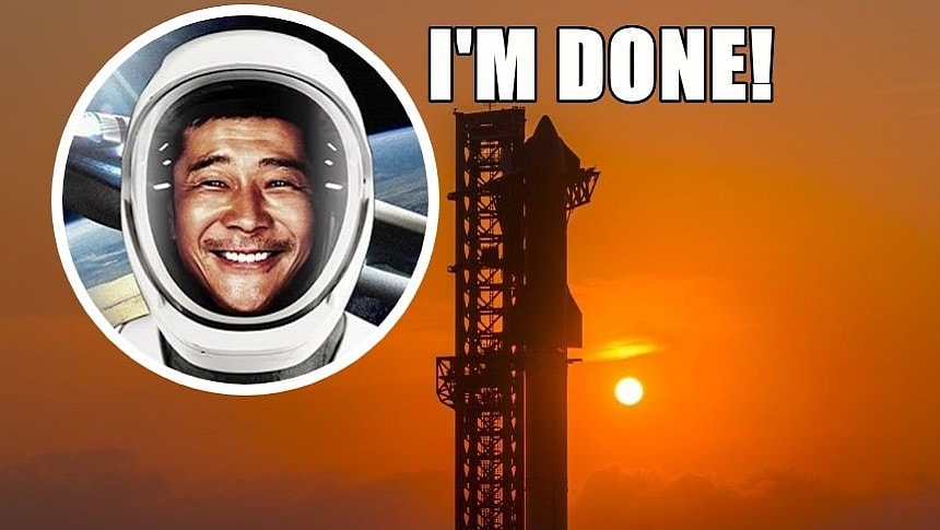 Billionaire Yusaku Maezawa has pulled the plug on dearMoon, the planned Moon mission onboard Starship
