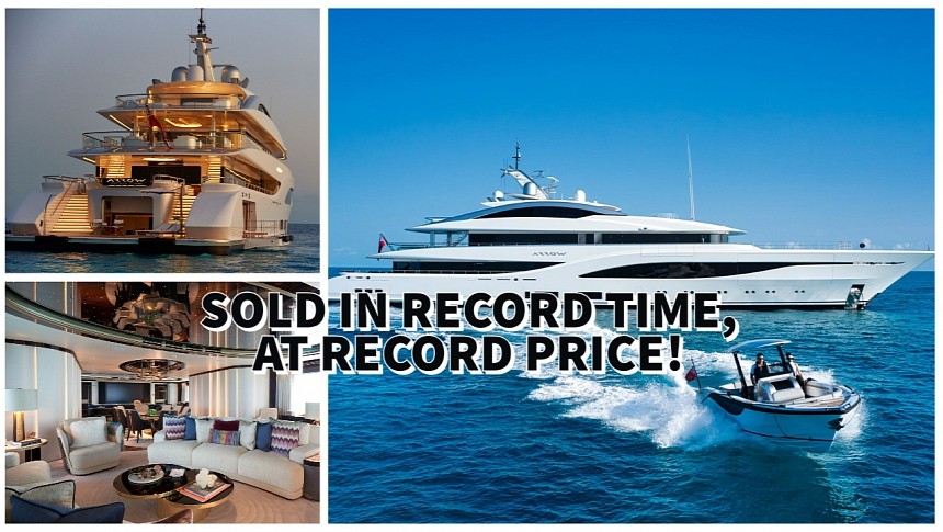 Arrow is a 2020 Feadship build now at its second owner after just 10 weeks on the market