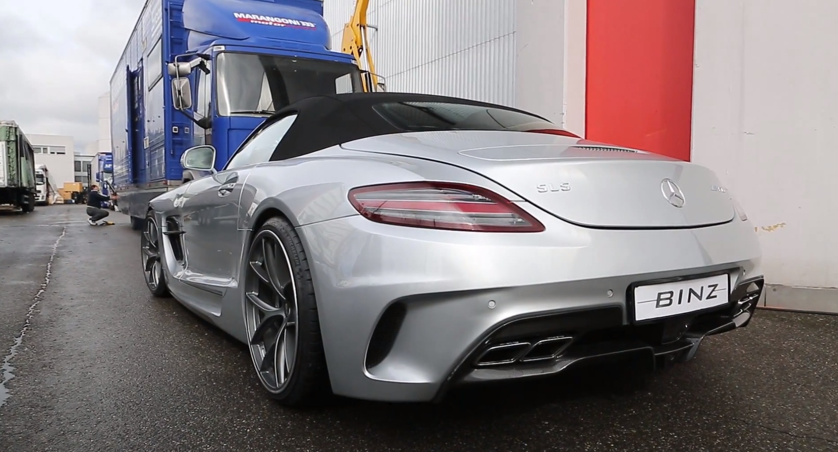 Iron Man Mercedes SLS AMG by The Rs Tuning | Mercedes sls 