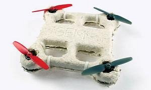 Bio-Drone Is Made Out of Mushrooms, Will Melt Away after Crash