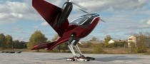 Bird-Shaped Flying Car Phractyl Macrobat Is a Bonkers, Idealistic Take on Air Mobility