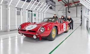 Bizzarrini's First 5300 GT Corsa Revival Example Rolls Out of the Factory Doors