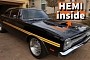 Black 1970 Plymouth HEMI GTX Is Dressed to Impress, Also Rarer Than Hen's Teeth