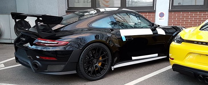 Black 2018 Porsche 911 GT2 RS