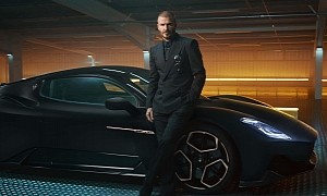 Black-As-Night Maserati MC20 Notte Is One Sinister Beast, David Beckham Drives It