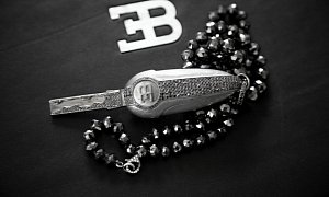 Black Diamond Bugatti Key Is a Hyperlock Covered in Diamonds
