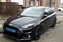Black Ford Focus RS Is a Hot Taxi in Rotterdam, Looks Undercover