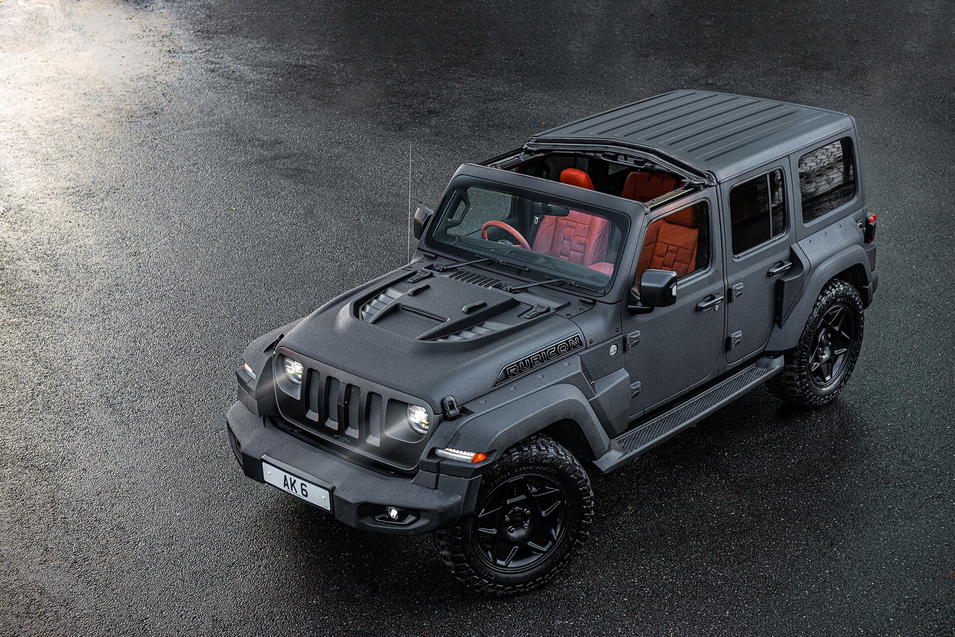 Black Hawk Is A Kahn Tuned Jeep Wrangler Jl With A Military Attitude For Sale Autoevolution