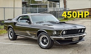 Black Jade 1969 Ford Mustang Mach 1 Is a Bespoke Wonder, Packs Most Unexpected V8 Surprise