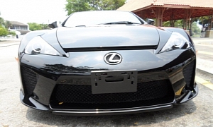 Black Lexus LFA for Sale in the UK, What's Wrong with the Owner