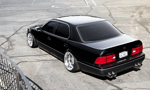 Black & Low ’92 Lexus LS 400 Is Classy