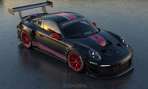 Black Martini Porsche 911 GT2 RS Clubsport Looks Like a Blast