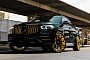 Black Mercedes-AMG GLE 53 Dips Its Huge Forgiato Toes In Joyful, Yellow Touches