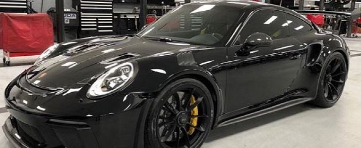 Black On Black 2019 Porsche 911 GT3 RS Looks Sinister - autoevolution