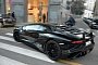 Black On Black Lamborghini Aventador SV Is a Fashion Icon in Milan