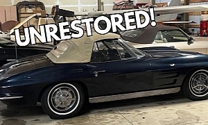 Black Plate Barn Find: 1963 Chevrolet Corvette Still Searching for a Home, Unrestored