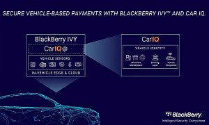 BlackBerry (Yes, BlackBerry) Helps Create a Car Wallet Integrated Into the Dashboard