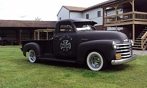 Blacked Out 1951 Chevrolet Pickup Rat Rod Needs More Care
