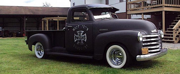 Blacked Out 1951 Chevrolet Pickup