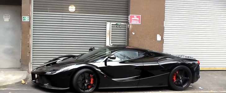 Blacked-Out LaFerrari in London
