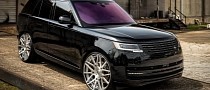 Blacked-Out Range Rover Is One Tune Away From Looking Like Batman's Daily Driver