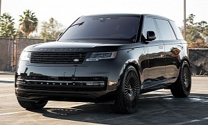 Blacked-Out Range Rover Joins the Murdered-Out Crowd on Posh RDB Wire Wheels