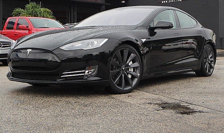 Blacked Out Tesla Model S at The Auto Firm