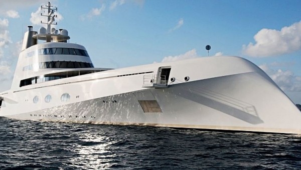 Motor Yacht A is a 2008 superyacht by Blohm + Voss, on a striking design by Philippe Starck