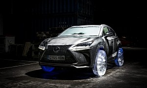Blast from the Past: That Time Lexus Put Ice Wheels on the NX to Show Off
