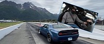Blind Man Drag Races Dodge Challenger SRT Super Stock, Clocks 11.517 Seconds at 123.18 MPH