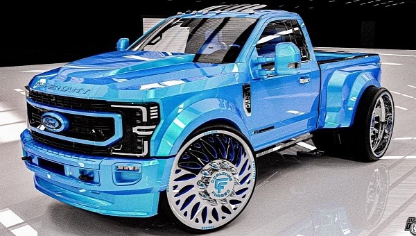 Ford F-450 - Rendering
