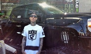 Blink-182’s Travis Barker Buys GMC Sierra 2500 Denali, Shows It at SEMA