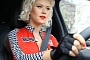 Blonde Test Drives Citroen DS5... in Russian