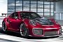 Blood Red 2018 Porsche 911 GT2 RS Rendered as Eye Candy