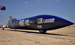 Bloodhound SSC Gets Competition from Australia