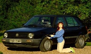 Blow-Up Doll Used to Sell Old VW Golf on eBay
