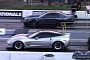 Blower SVT Mustang Cobra Exerts Total Stick Shift Domination on Civic and 'Vette