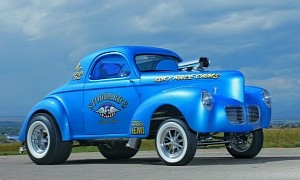 Blown 1940 Willys Gasser Is Pure Eye Candy, Packs More Oomph Than a Hellcat