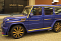 Blue and Gold ART G-Class is Ugly on Wheels