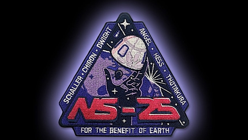 Blue Origin NS-25 mission patch