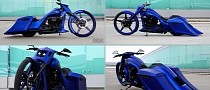 Blue40Two Is Such an Extreme Custom You'll Barely See the Harley-Davidson Within
