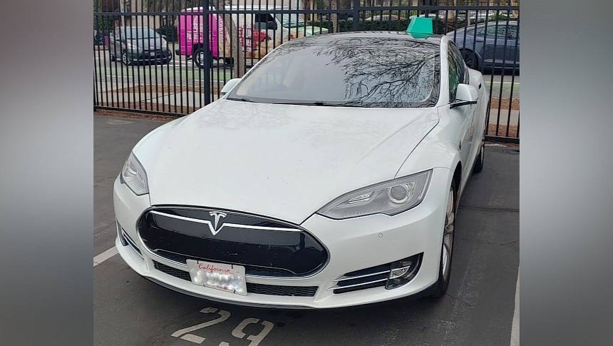Bob Atkins' mother-in-law bought this Model S 85 brand new in 2014